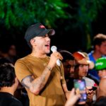 Zé Vaqueiro grava prévia de DVD com Nattan e Wesley Safadão em clima de resenha e muita animação